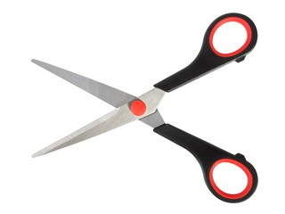 Scissors On White