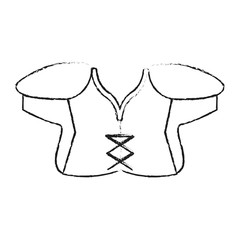 under armour american football related icon image vector illustration design