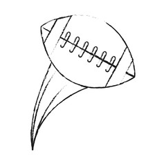 ball american football related icon image vector illustration design