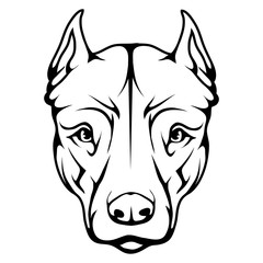 pit bull terrier icon