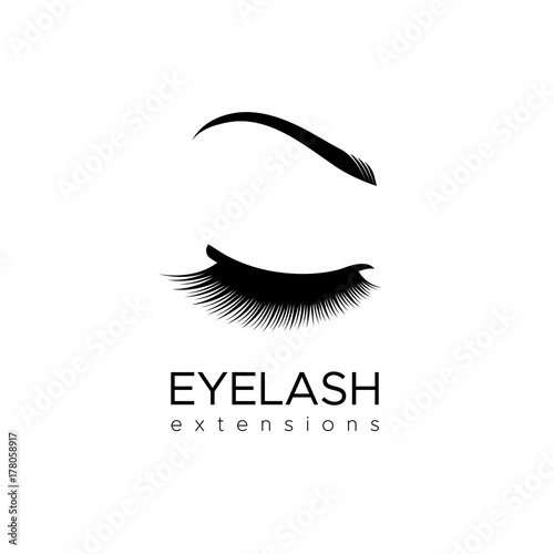 in illustrator eyelashes drawing a in logo.