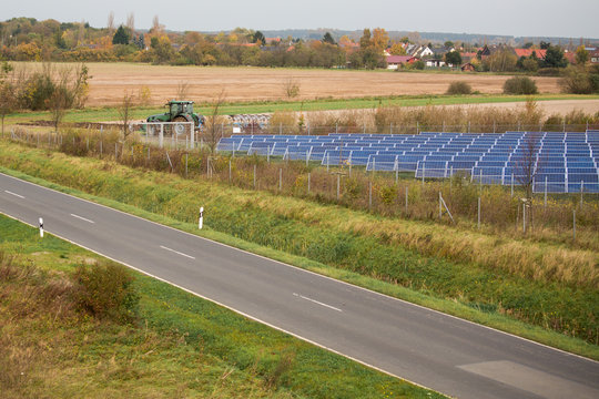 Solar power station