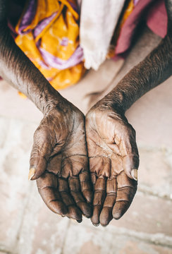 Hands Of The Old Beggar I