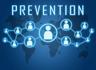 Prevention text concept