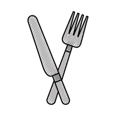 fork and knife cutlery kitchen eating