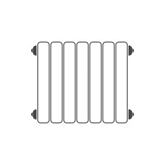 Central Heating Radiator icon, Heating radiator icon