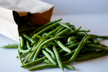 Green Beans in a Brown Bag 