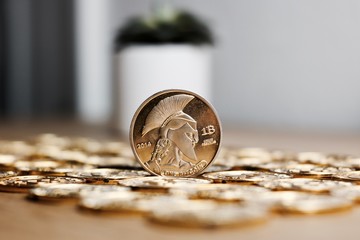 Bitcoin coin cryptocurrency