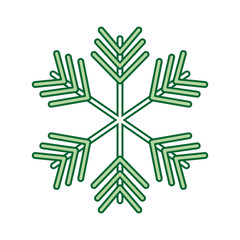 christmas snowflake winter decoration ornament