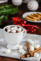 Christmas time to hot chocolate