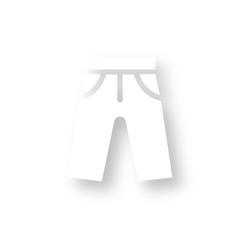 Icon mit Schatten - Boxershorts