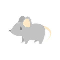 Cute mouse vector