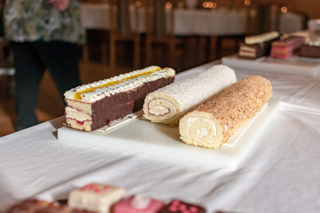 variety of cakes