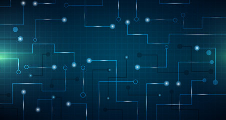Fototapeta premium Technology Background