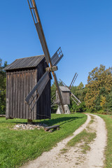 Ancient Windmill in the Willage