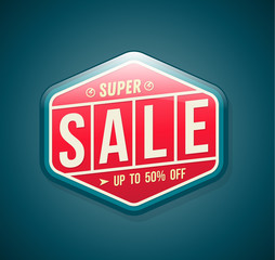 Obraz premium Sale banner for promotion advertising.