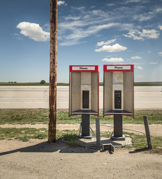 Old Telephones Booths