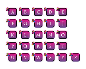 letter square logo collection