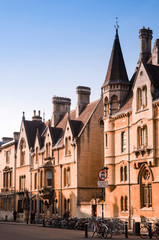 Fototapeta premium Old building Oxford University, UK