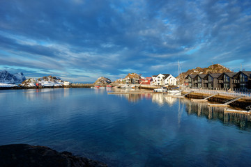 Fototapeta na wymiar The Lofoten Islands Norway