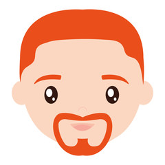 cartoon man icon