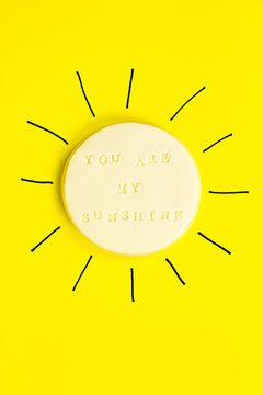 You are my sunshine cookie