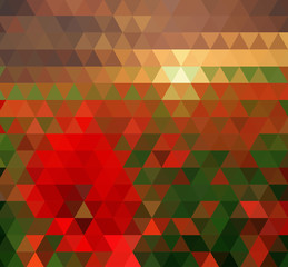Colorful abstract geometric background with triangular polygons.