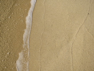 acqua di mare onde sulla spiaggia