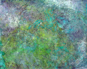 Painted Colorful Abstract Background