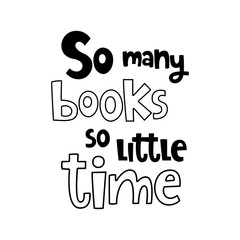 Vector lettering poster