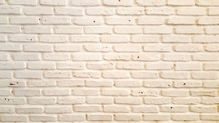 Brick wall - white background