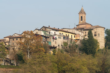 Fototapeta na wymiar Sinio, Piedmont region, Italy