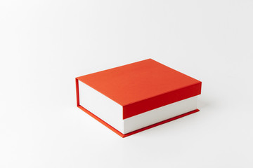 red and white box