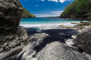 Pandan beach at Nusa Penida island. Indonesia
