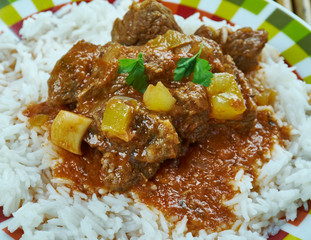 Indian lamb curry