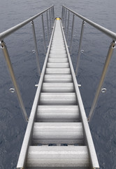 Gangway to the water.