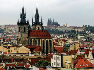 Obraz premium Church of Our Lady before Týn