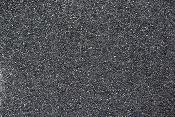Abstract background of closeup dark asphalt