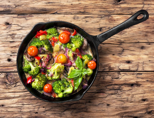 Vegetarian Italian Omelette