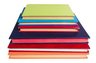 Stacked Colored Books