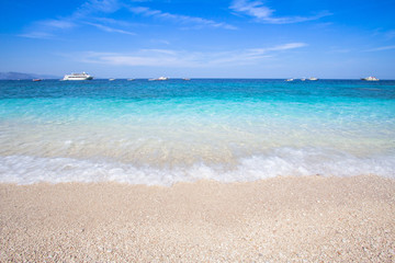 Cala Mariolu beach on the Sardinia island, Italy