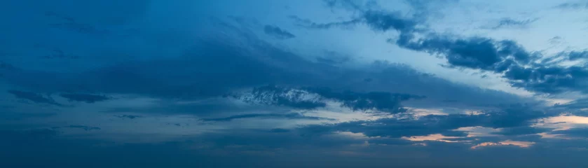 Photo sur Plexiglas Ciel Panorama du ciel coucher de soleil
