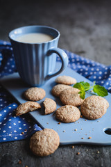 Traditional Amaretti biscuits