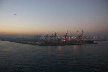 Fototapeta premium port de marchandise Casablanca