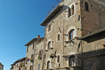 Strade e case di Assisi - Umbria