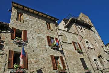 Strade e case di Assisi - Umbria