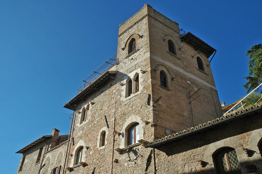 Strade e case di Assisi - Umbria