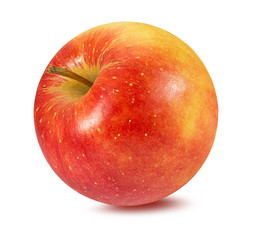 Fresh apple isolated on white background with clipping path