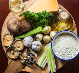 Mushrooms Risotto