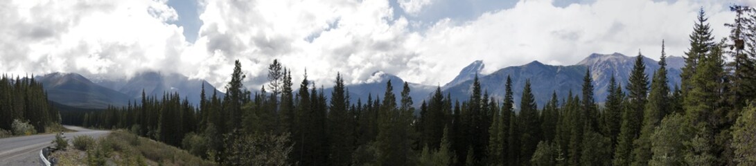 Canadian Rockies Panorama 4